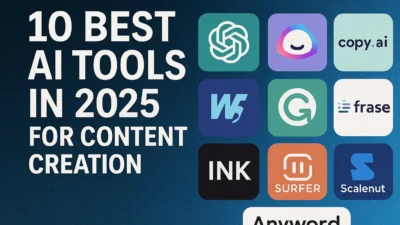 10 Best AI Tools in 2025 for Content Creation
